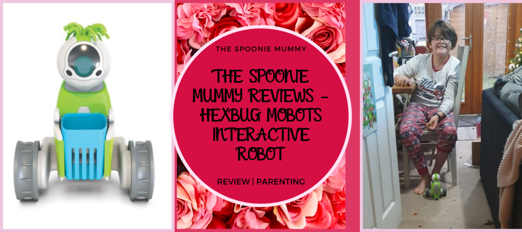 The Spoonie Mummy Reviews – Hexbug MoBots Interactive Robot
